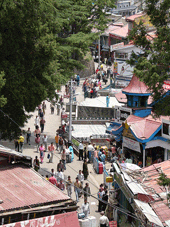 una calle en shimla