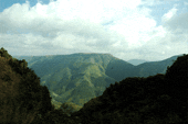Paisaje de montaña en Meghalaya