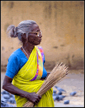 mujer en jaipur