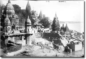 Manikarnika Ghat in 1922