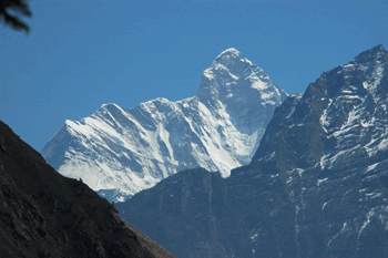 El pico Nanda Devi en el centro de la región de Uttarakhand